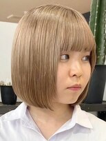 ウィコ 新宿(WICO)&nbsp;ミルクティーベージュ[新宿駅/ワンレン/ダブルカラー/小顔]