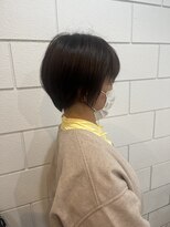 アルゴ 茅ヶ崎(ARUGO)&nbsp;ボブルフイルミナカラー/ショートボブ/ハイライトカラー