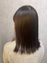 ウィスプ 赤羽店(wisp) 秋冬のサラ艶ストレート 大人綺麗な髪質改善ケアカラー#1