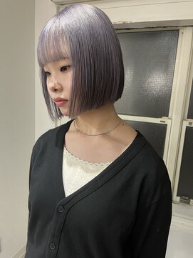 ソイ コンク 下北沢(soi conc) ペールラベンダー/ボブ__下北沢