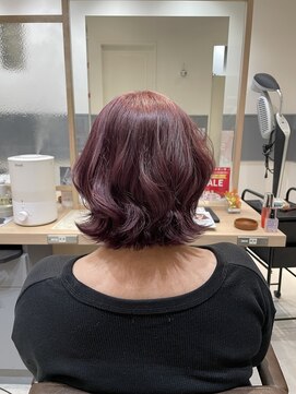 バサ 新所沢店(BASSA) ふんわり可愛い紫カラー