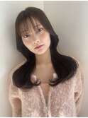 韓国風スタイル×イルミナカラー×UPTOGLOSS髪質改善  近鉄八尾