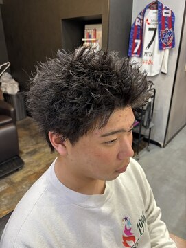 メンズ ラピス(Men's Lapis) スパイキーショート/ピンパーマ