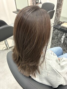 レム 長野青木島店(REM) 柔らかレイヤー/ナチュラルハイライト