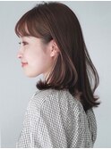 イメチェン　似合わせカット　外ハネボブ　美髪　ワイドバング