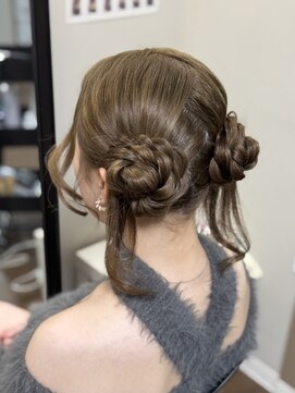 ティアラ 栄(TIARA) 名古屋★栄/推し活クラゲヘア◎ツインアレンジ/ヘアセット