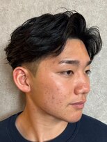 ノーエン(noen)&nbsp;佐賀センタパートニュアンスパーマツーブロックメンズパーマ