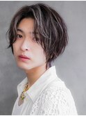 韓国メンズヘア/カルマパーマ/ニュアンスパーマ*渋谷/MEN'S/眉毛