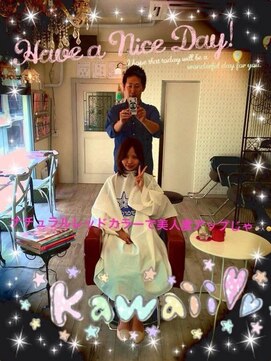 セミディ内巻きレイヤーボブhair◎