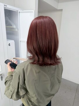 イロウ 山口どうもん店(IROW) ダブルカラー/切りっぱなし/ダークアッシュ/ブリーチなし