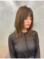 バサ 江古田店(BASSA)&nbsp;【Kansaku】ハッシュカット×オリーブベージュ