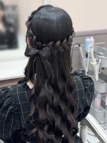 アリエス 渋谷駅西口店(Aries)&nbsp;かみりサイドハーフアップ