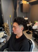 オールバック/スキンフェード/ツイストスパイラル/20代/30代