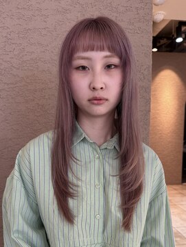 ビファインべクス(Befine becs) ［ブリーチあり］似合わせハイトーンピンクで綺麗に肌みえ！
