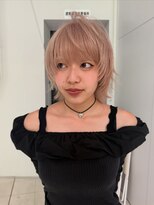 ノラ シンディ(NORA CYNDY) スモーキーピンク ピンクベージュ ミルクティーピンク ウルフ