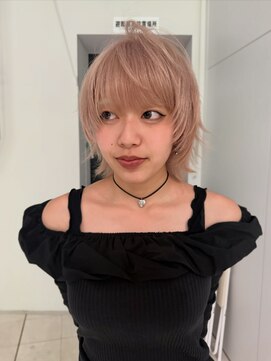 ノラ シンディ(NORA CYNDY) スモーキーピンク ピンクベージュ ミルクティーピンク ウルフ
