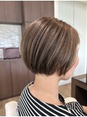 大人可愛いコンパクトショート