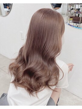 セヴン 溝の口店(ceaven) 王道　透明感ミルクティーベージュ