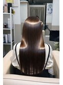 髪質改善ストレートで作る持続する美髪【髪質改善】