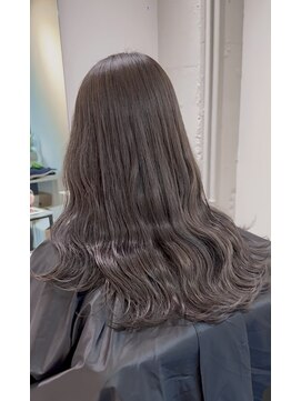 チル(chill) ブリーチなしダブルカラー×透明感ブラウン 10代20代30代