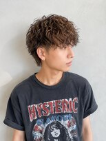 ボックスミコ(Box mico.) ブラウンカラーのスペインカール風パーマ☆