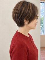 アウラ(AULA)&nbsp;【231.お顔全体の印象をリフトアップ効果◎ショートカット】