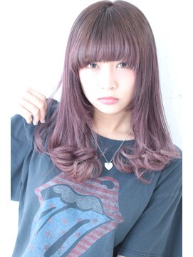 ブルーフェーセス 表参道(blue faces) 『bluefaces』ピンクラベンダー　ハイトーングラデーション☆