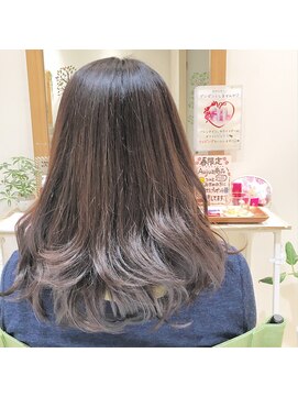 ナノハナ 鹿沼で唯一本格ヘッドスパが出来る美容室　女子力アップヘアー