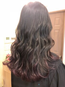 マジックマッシュ(Magic Mush) すそバイオレットカラー