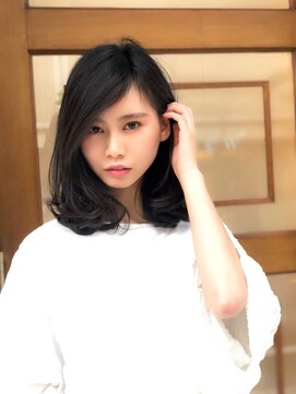 グラニュー(granew) 大人かわいい無造作カールボブディデザインカラーふわミディ