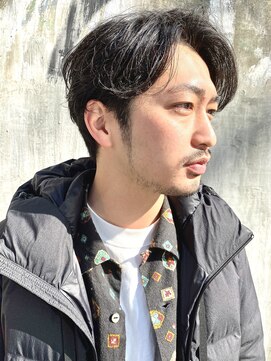 ケシキ大名(keshiki) マッシュセンターパートハンサムショート/keshiki 大名