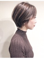 サロンドミルク 溝の口店(salon de MiLK) ショコラブラウンとナチュラルショート