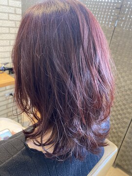 ハピネスフィール 宇治店(Happiness FEEL) ミディアム外ハネレイヤー