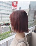 kana   ピンクバイオレット×外ハネ
