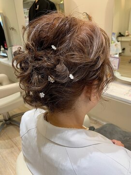 ステラ 久我店(stella) ヘアアレンジ/ヘアセット/ ローシニョン /20代30代40代50代