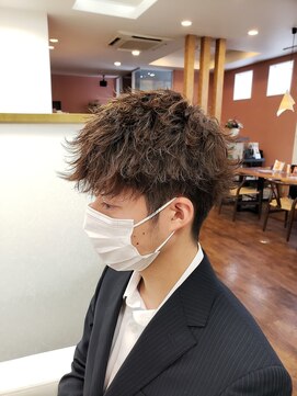 アムズヘアーファム ショートマッシュ×シークレットハイライト