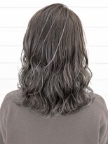 オーブ ヘアー ハカタ 博多3号店(AUBE HAIR hakata) 【AUBE HAIR】フォギーベージュ_セミウェットミディ