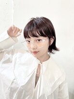 カゼ ダイカンヤマ Kaze DAIKANYAMA&nbsp;シースルーバングの外はねBOB