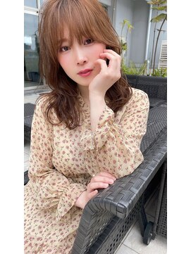 トゥーリ 長崎住吉店(tuuli) tuuli住吉☆大人可愛いボブルフショコラベージュ20代30代40代