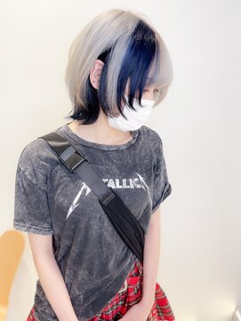 アマンドール(Aman D'or) ホワイトウルフ×セクションネイビー