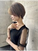 【FRAMEなんば/全席個室美容室】ショートボブ♪