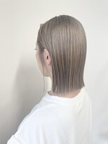 スタイル 袋町(STYLE)&nbsp;ハイトーンベージュ　切りっぱなしボブ
