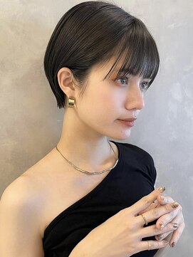 トルネード(TORNADO) 大人可愛い20代30代マッシュショートチョコレートカラー A803