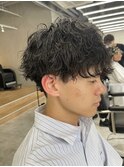 ツイストスパイラルパーマツイストパーマメンズマッシュパーマ