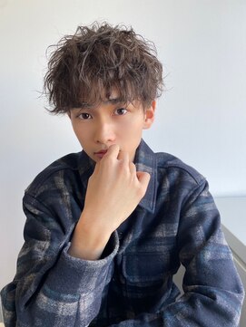 ツーダブルバイフィフス 茶屋町店(WW.. by fifth) ツイストスパイラルパーマツイストパーマメンズマッシュパーマ