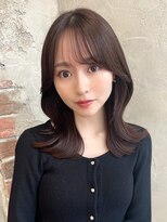 アフロート ルヴア(AFLOAT RUVUA)&nbsp;＊20代30代40代◎小顔シースルー顔まわりレイヤーカット