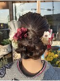 成人式ヘアセット