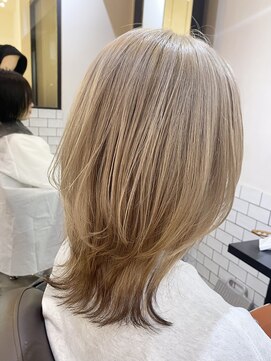 サロンドミルク 溝の口店(salon de MiLK) 毛先カラー