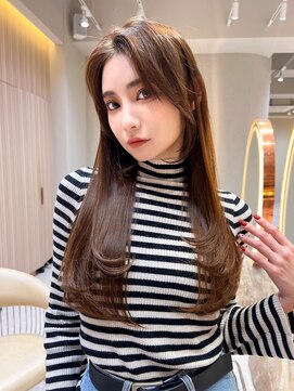 ロンド アンブル 四条烏丸(Lond ambre) 【五島巨幹】エアリーロング/レイヤーロング/ベージュ