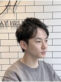 束感ナチュラルショート【河原町】３０代ニュアンスモテパーマ